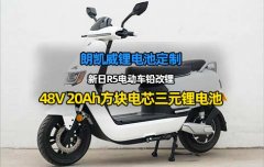 <b>朗凯威可定制锂电池组合新日R5电动车改48V20Ah三元方块电芯</b>