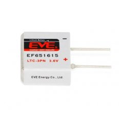 EVE EF651615锂/亚硫酰氯3.6V 400mAh LTC - 3PN一次性锂亚硫酰氯电池